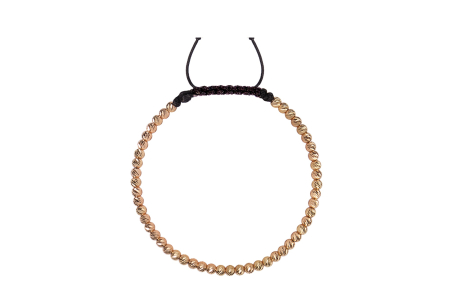 Bratara snur SECS Atena 51 bilute 2.5mm - Aur 14k [1]