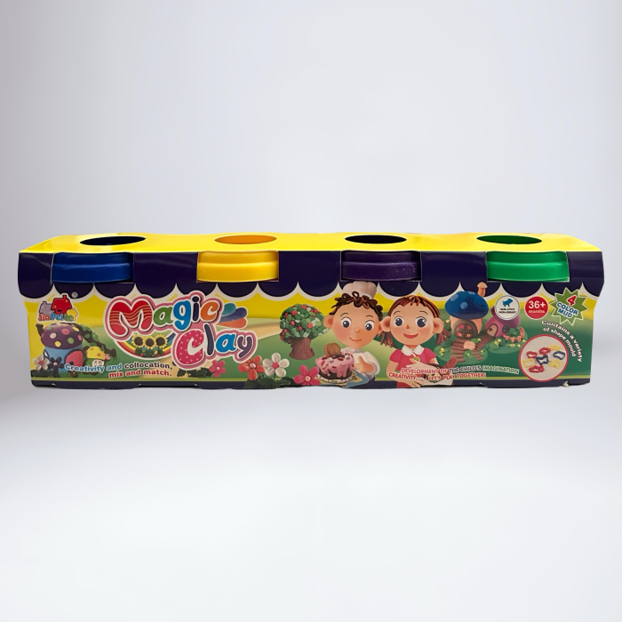set-plastilina-magic-clay-4-culori [2]