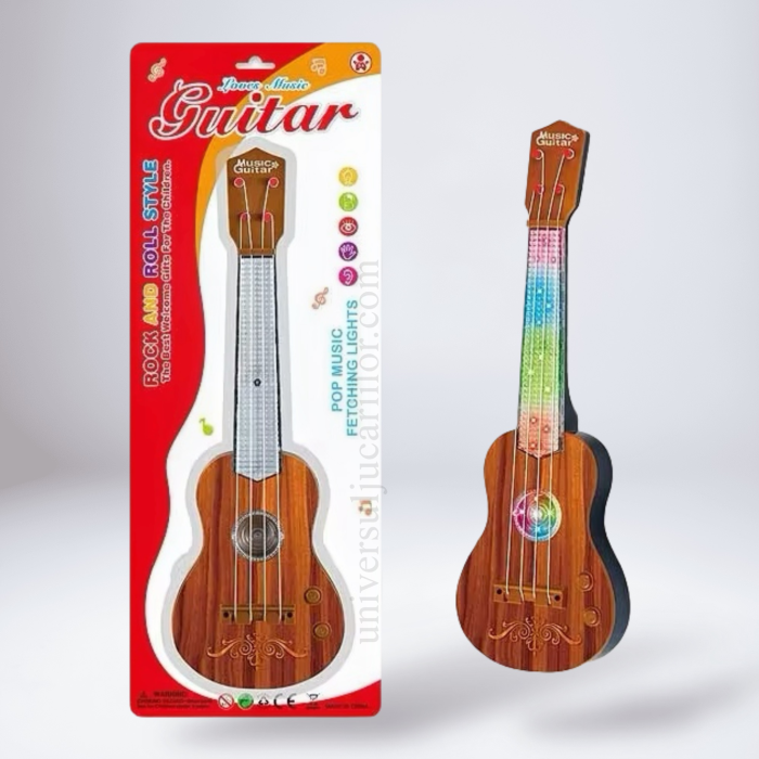 Chitară de Jucărie cu Lumină și Sunete – Chitară pentru Copii [1]