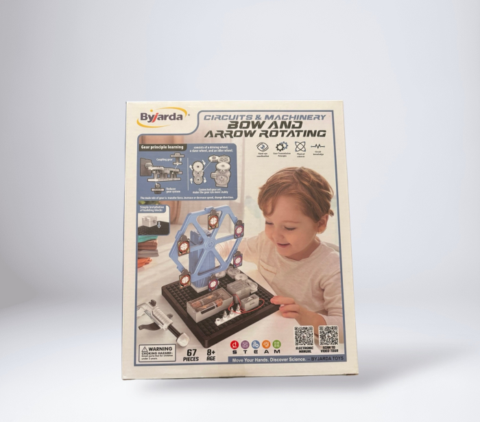 Circuits & Machinery: Bow and Arrow Rotating - Sisteme educative cu angrenaje si montaje [1]