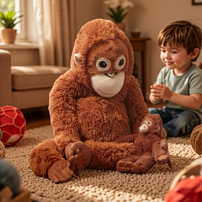 Maimuta de Plus Virala – Modelul Emotionant din Povestea de la Zoo, Maimuta Plus [2]