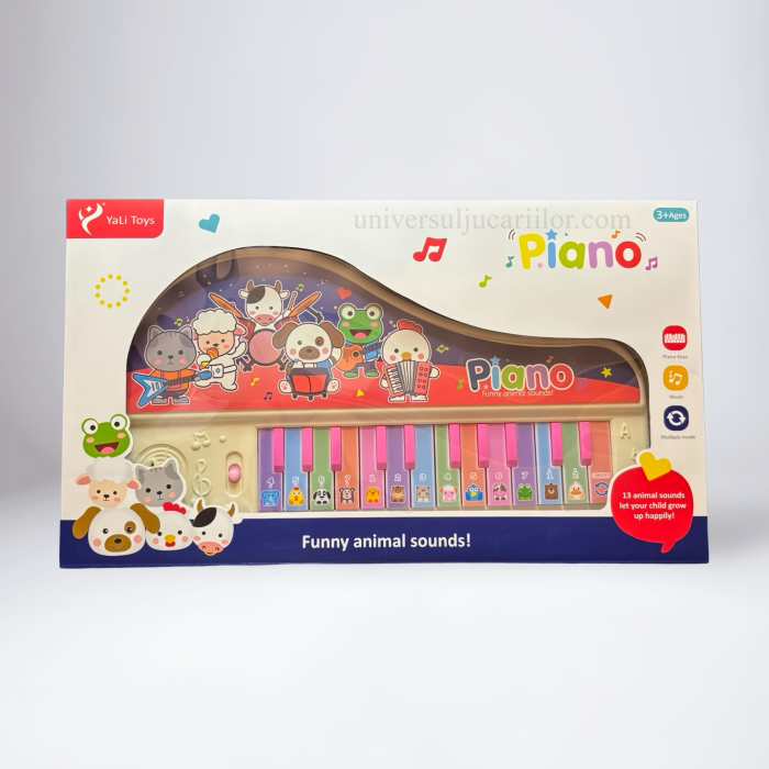 Pian Interactiv cu Sunete de Animale – „Funny Animal Band” [2]
