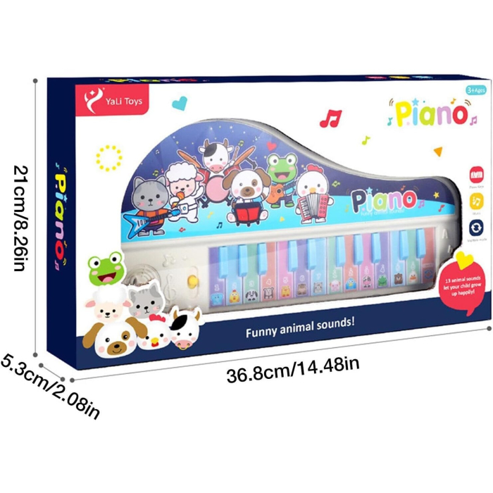 Pian Funny Animal Band – Jucărie Muzicală Interactivă pentru Copii [2]