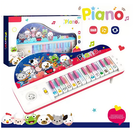 Pian Funny Animal Band – Jucărie Muzicală Interactivă pentru Copii [4]