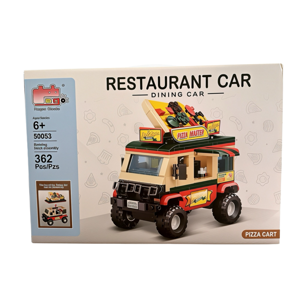 Set Construcții – Restaurant Car „Pizza Master” cu 362 piese [3]