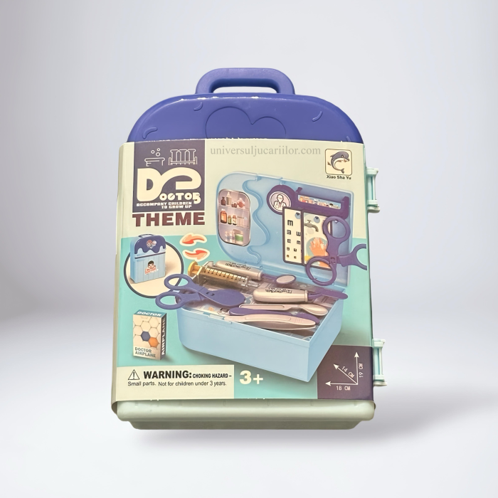 Set Doctor Portabil – Servietă cu instrumente medicale pentru copii 3+ [4]