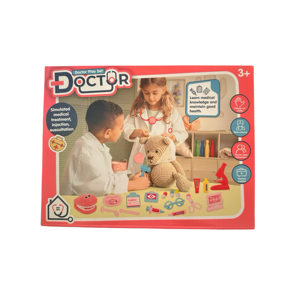 Set Doctor cu Accesorii Medicale și Stomatologice – Jucărie Educativă pentru Copii [2]