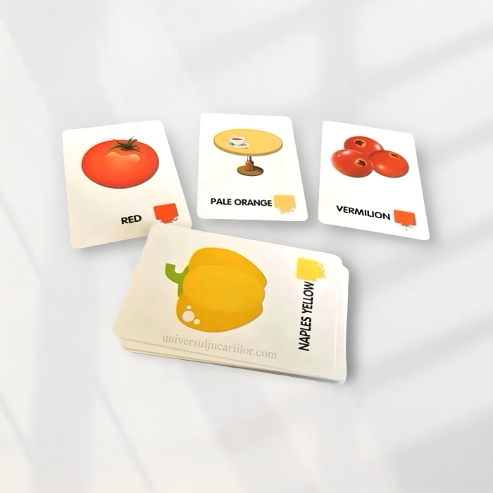 Set educativ 36 Flashcards cu culori – Învățare prin joacă [1]