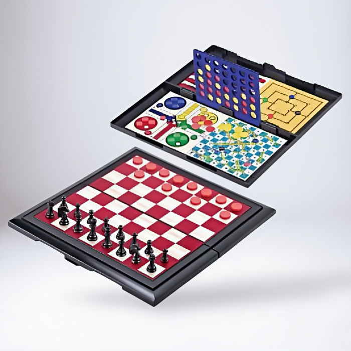 Set jocuri magnetice 9 în 1 pentru copii și familie [2]