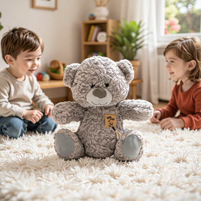 Ursuleț de Pluș Extra-Pufos – Jucărie Moale pentru Copii [4]