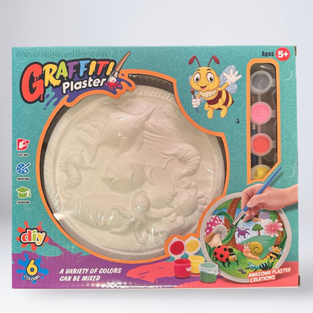 Setul de pictat 3D Graffiti Plaster [1]