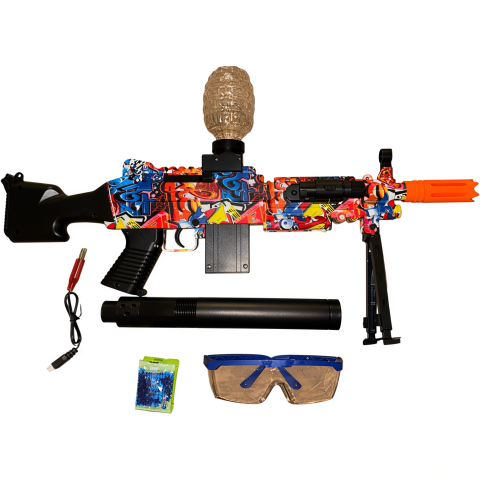 Jucării Electronice & Muzicale - pusca-electrica-crystal-bullet-gun-cu-bile-gel