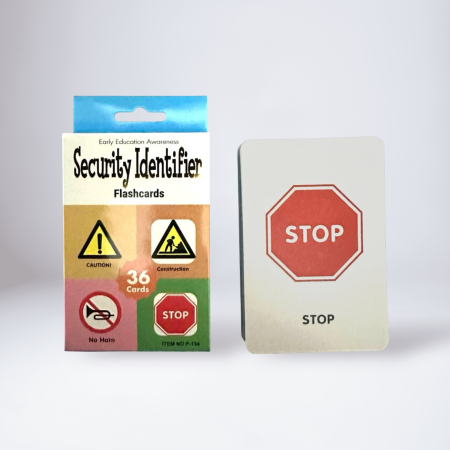Seturi de Joacă & Meserii - Set Flashcarduri – Semne de Circulație & Siguranță (36 carduri)