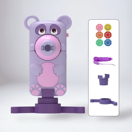 Cadouri  pentru fetițe - proiector-ursulet-copii-6-discuri