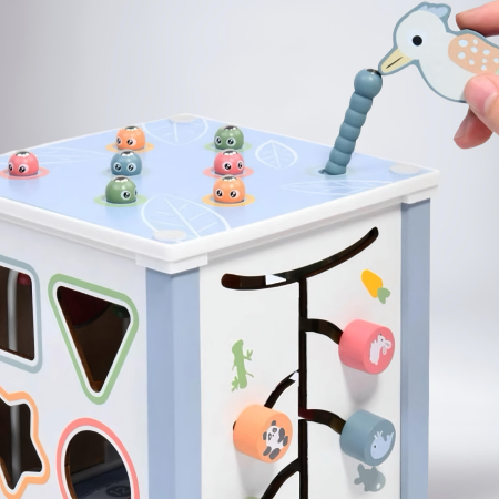 Jucării Educaționale & Interactive - cub-montessori-educational-lemn-8in1