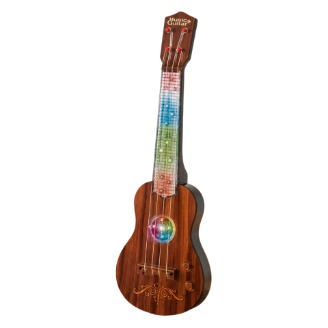 Jucării Electronice & Muzicale - Chitară de Jucărie cu Lumină și Sunete pentru Copii