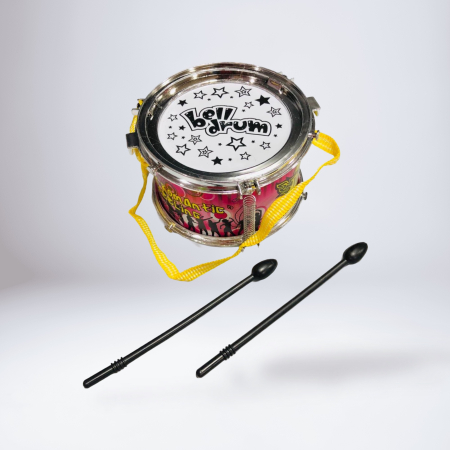 Jucării Electronice & Muzicale - Tobă muzicală pentru copii cu bețe de percuție