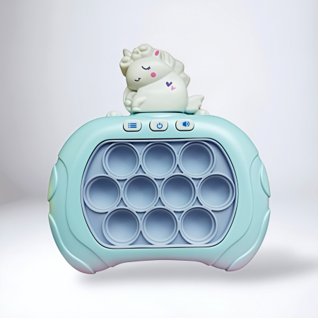 Jucării Electronice & Muzicale - Jucărie senzorială Pop It cu unicorn, butoane iluminate și lumini pentru copii