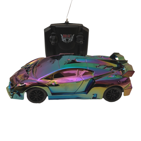 Mașină cu telecomandă pentru copii, model supercar cu efect cameleon și control complet pentru curse distractive. [3]