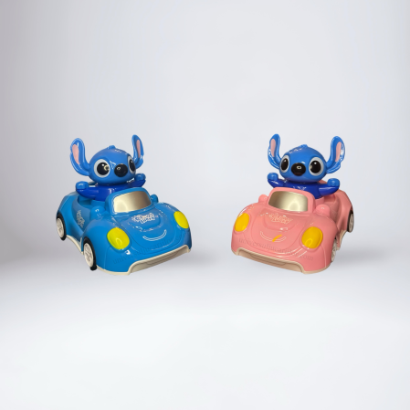 Jocuri, Plusuri & Distracție - Mașinuță Stitch – Aventuri colorate pe roți
