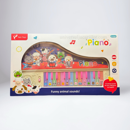 Pian Interactiv cu Sunete de Animale – „Funny Animal Band” [1]
