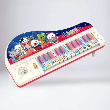 Jucării Electronice & Muzicale - Pian Interactiv cu Sunete de Animale – „Funny Animal Band”