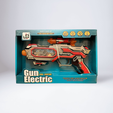 Pistol electric cu lumini și sunete – jucărie pentru copii 3+ [1]