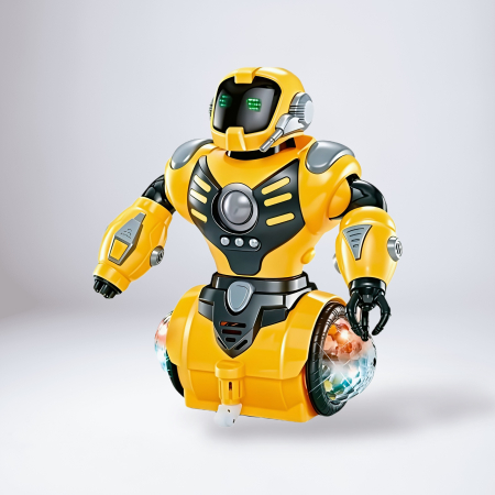 Robot Interactiv pentru Copii cu Lumini LED și Mișcare Automată – Jucărie Futuristă Educativă [2]