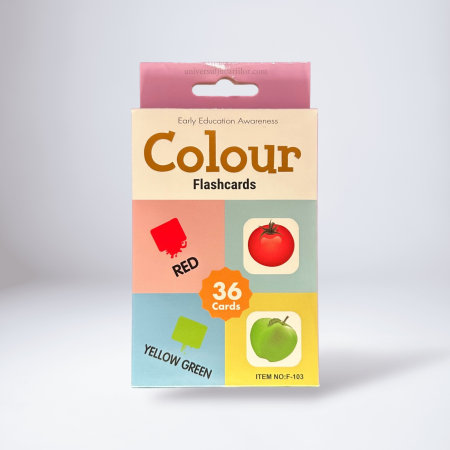Set educativ 36 Flashcards cu culori – Învățare prin joacă [1]
