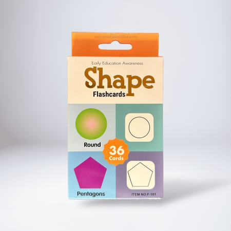 Set educativ 36 Flashcards cu forme geometrice – Invata prin joaca [1]