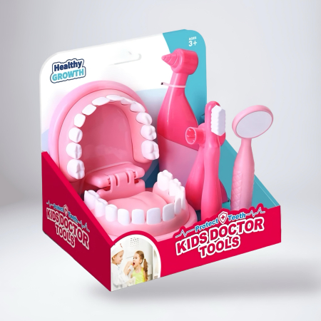 Seturi de Joacă & Meserii - set-micul-dentist-curajos-copii