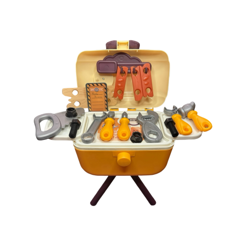 Seturi de Joacă & Meserii - Set Scule Portabil 23 Piese – Trusă Atelier pentru Copii