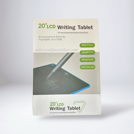 Tabletă de scris LCD pentru copii 20” – Joacă și învață creativ [1]