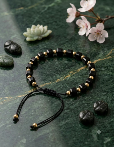 Accesorii Placate cu Aur - Bratara Black Royal