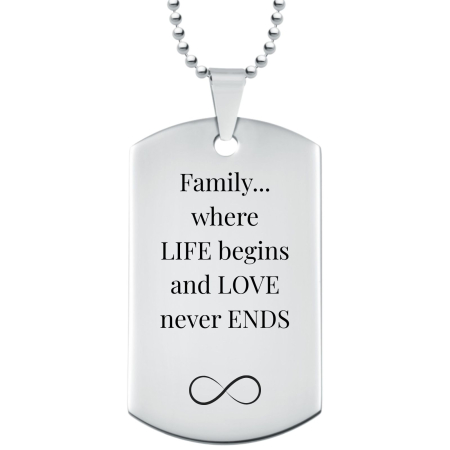 Cadou pentru Soț – Lanț Personalizat cu Nume și Data Nașterii Copiilor, Inox [6]