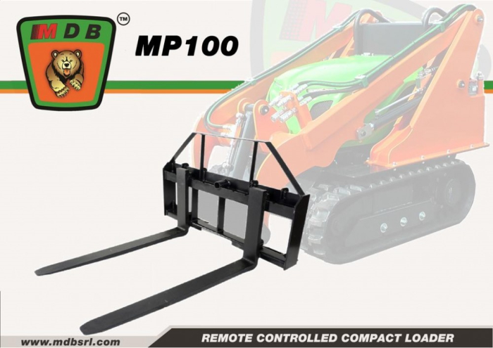 Mini-incarcator senilat si radiocomandat MP100 PLUS [3]