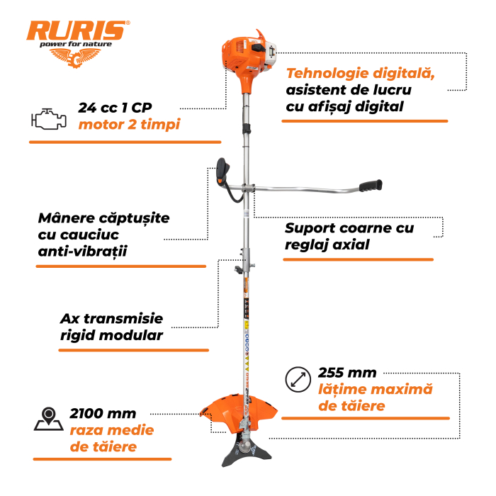 Motocoasa RURIS RR242 BRAVO [3]