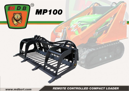 Mini-incarcator senilat si radiocomandat MP100 PLUS [3]