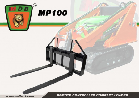Mini-incarcator senilat si radiocomandat MP100 PLUS [2]