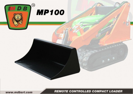 Mini-incarcator senilat si radiocomandat MP100 PLUS [1]