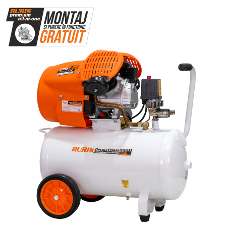 Compresoare - Compresor RURIS Double Power 5000