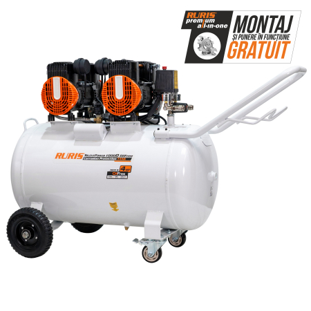 Compresoare - Compresor RURIS Silent Power 10000OilFree