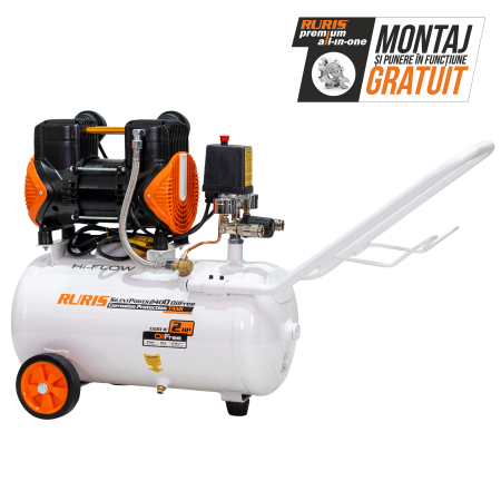 Compresoare - Compresor RURIS Silent Power 2400OilFree