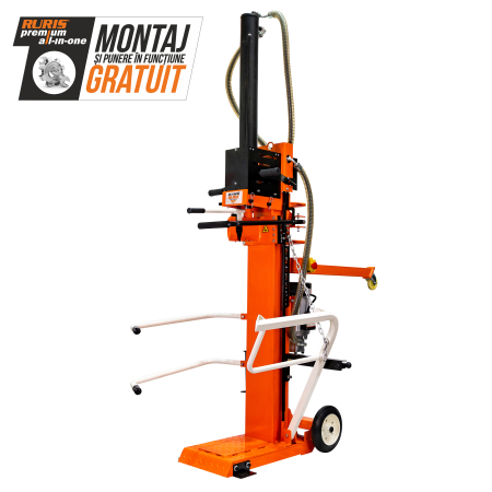 Despicatoare lemn si tocatoare vegetatie - Despicător de lemne vertical RURIS DLV 1600