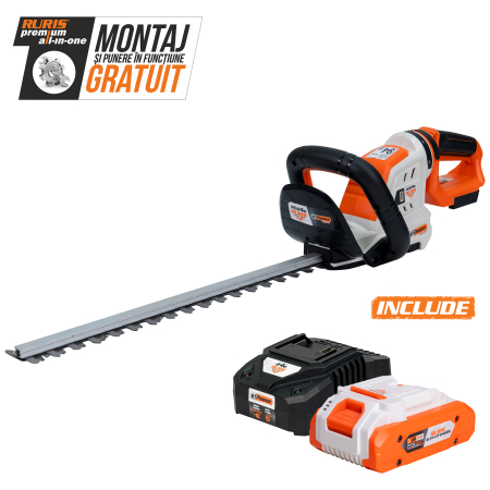 Produse pe acumulatori - Electrofoarfecă pe acumulator RURIS 4024e Power Alfa UP {contine acumulator+incarcator}