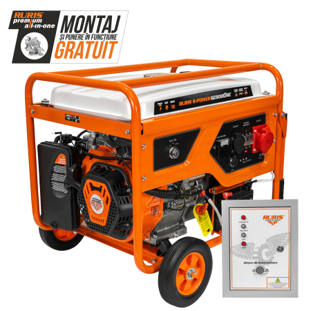 Generatoare - Generator curent RURIS R-Power GE9000RC ATS