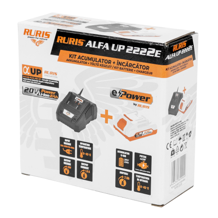 Kit acumulator+incarcator Ruris Alfa Up 2222e [6]