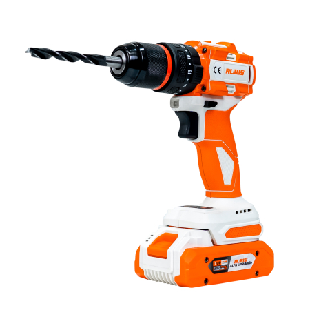Masina de gaurit insurubat cu percutie pe acumulator RURIS RMX1360 Power Alfa UP {contine acumulator+incarcator} [2]
