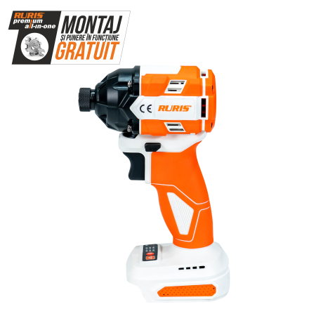 Produse pe acumulatori - Mașină de înșurubat cu impact pe acumulator RURIS RMX2300