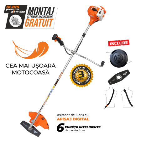 Motocoase si motocositori cu masa - Motocoasa RURIS RR240 BRAVO